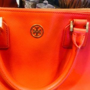 Orange Authentic Tory Burch purse